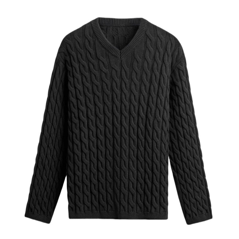 Custom 100%Cotton Men Knit Sweater - PG3313