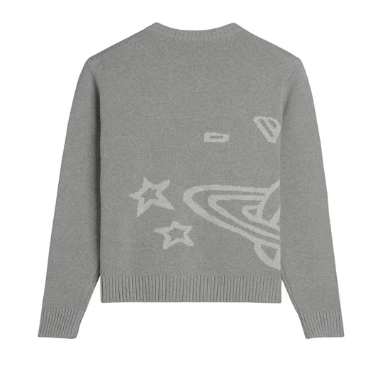 Custom Jacquard 100%Cotton Men Sweater - PG4018