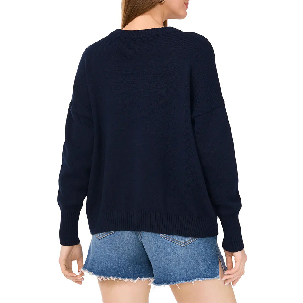 Custom Cotton Women Knit Sweater - PG7214