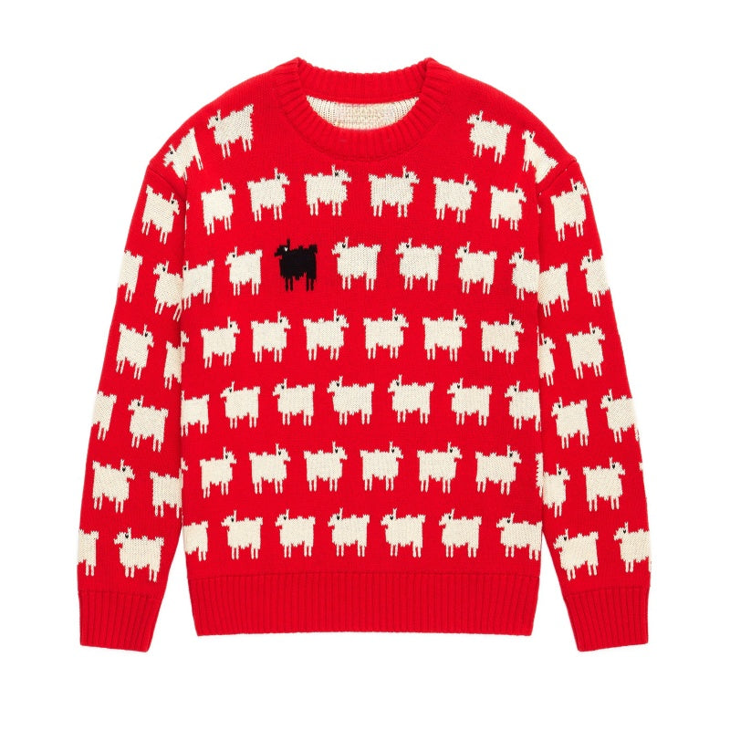 Custom Jacquard 100%Cotton Men Sweater - PG5844