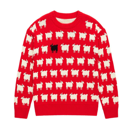Custom Jacquard 100%Cotton Men Sweater - PG5844