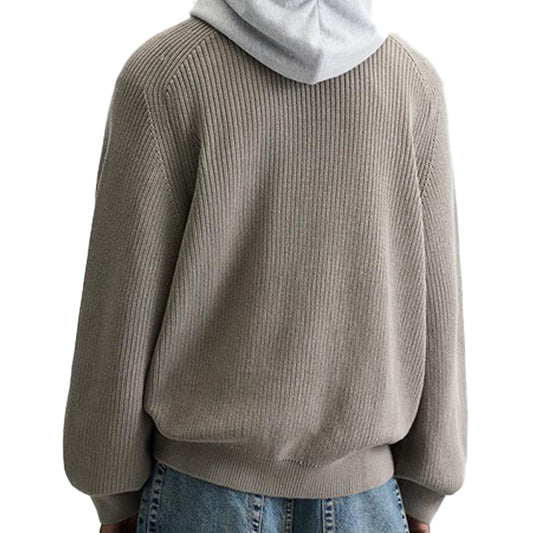 Custom Cotton Blend Men Knit Sweater - PG3298