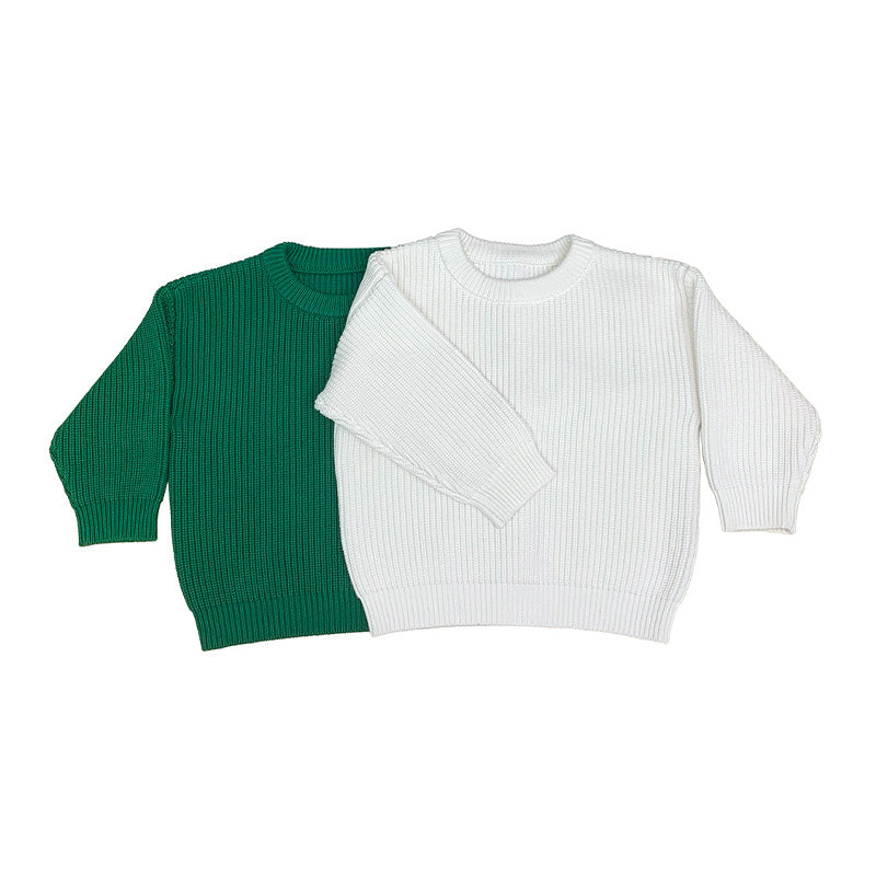 Custom 100% Organic Cotton Baby Sweater - PG4222