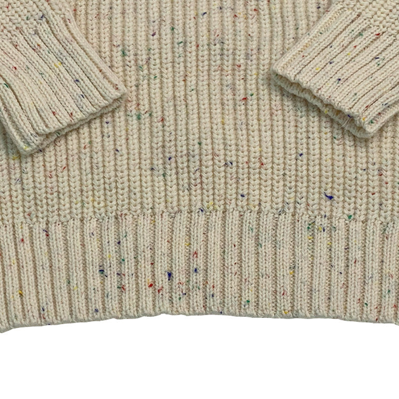 Custom 100% Speckled Cotton Baby Sweater - PG4226