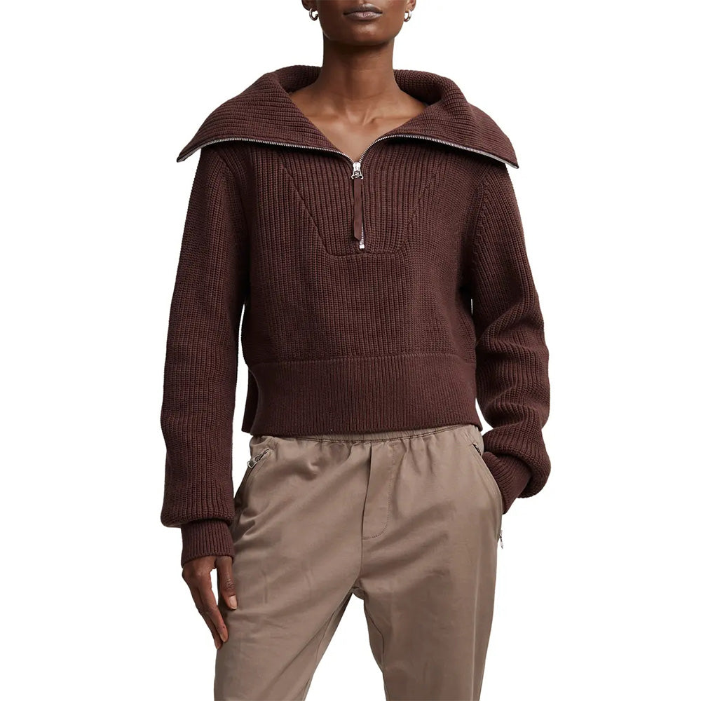 Custom V-neck Women Sweater - PG7231