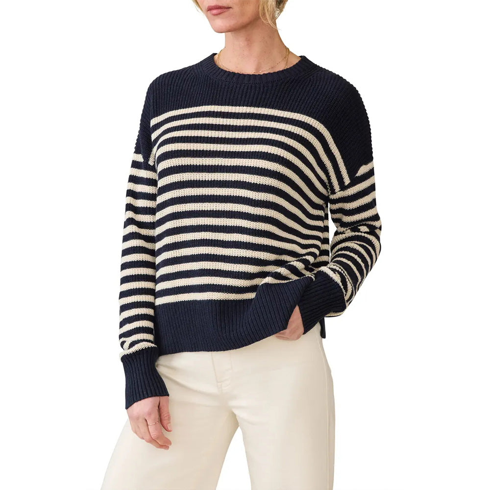 Custom Striped Women Sweater - PG7231