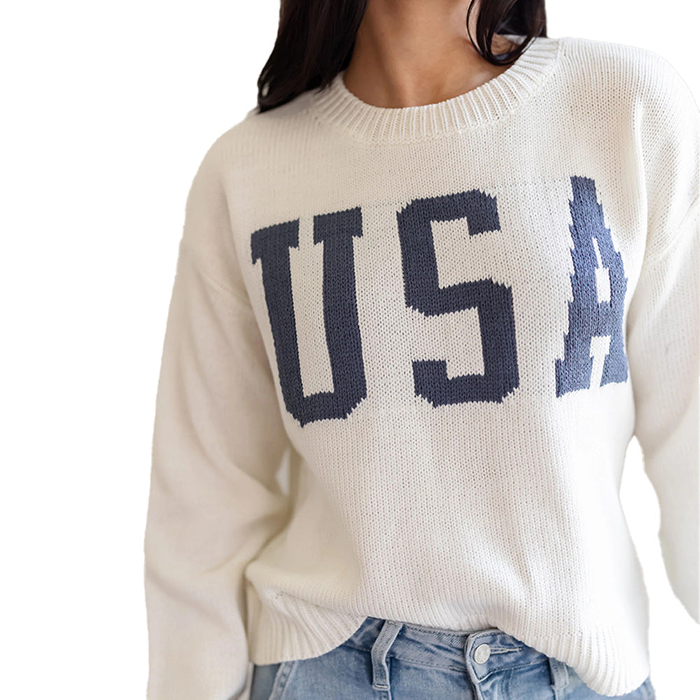Custom USA - Themed Women Sweater - PG7242