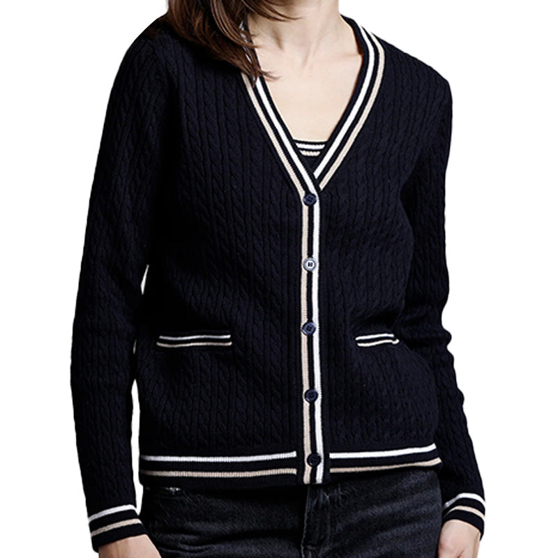 Custom 100%Cotton Women Knitwear-PG3287