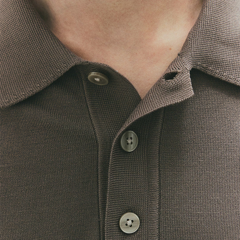Custom Classic Men Knit Polo Sweater - PG7243