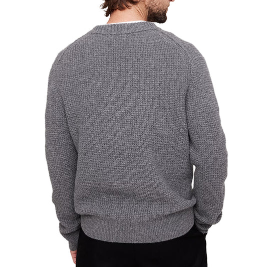 Custom Waffle - Knit Crew Neck Men Sweater - PG7283