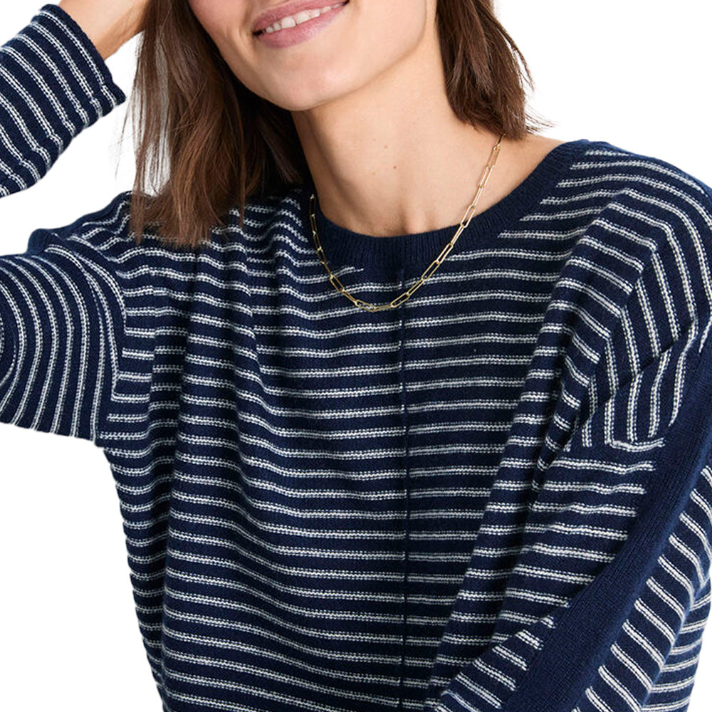 Custom Streetwear Striped Women Sweater - PG7296