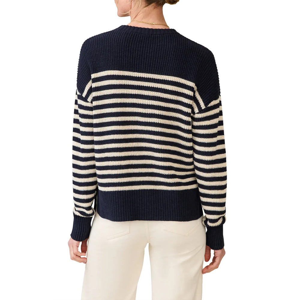 Custom Striped Women Sweater - PG7231