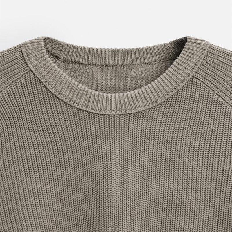 Custom Cotton Blend Men Knit Sweater - PG3298