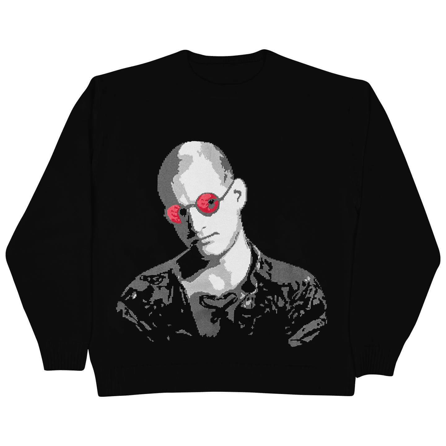 Custom 100%Cotton Jacquard Men Sweater - PG5923