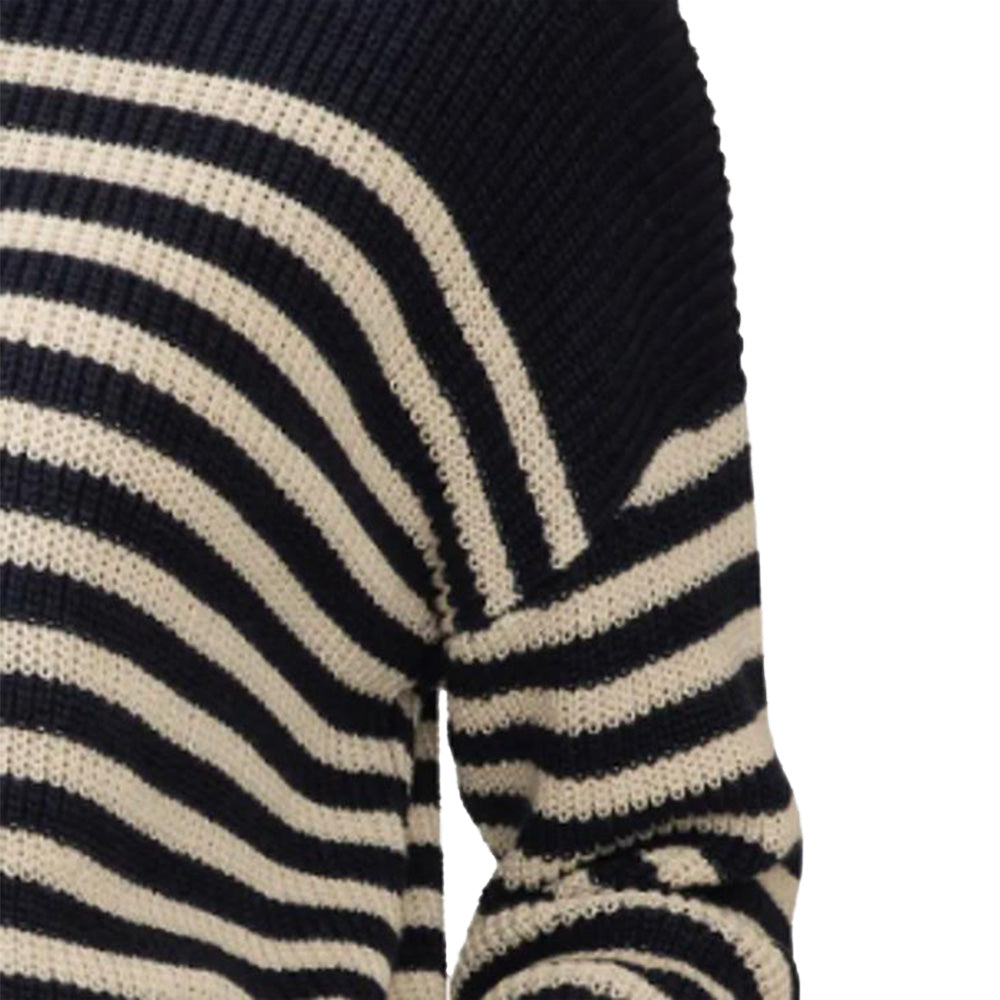 Custom Striped Women Sweater - PG7231