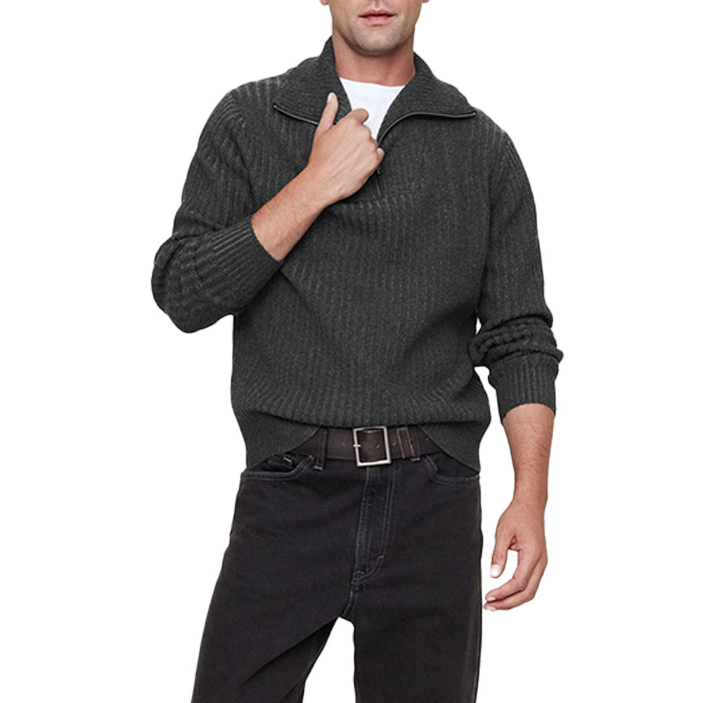 Custom Half Zip Men Sweater - PG7284