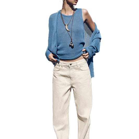 Custom 100%Cotton Women Cardigan - PG5301