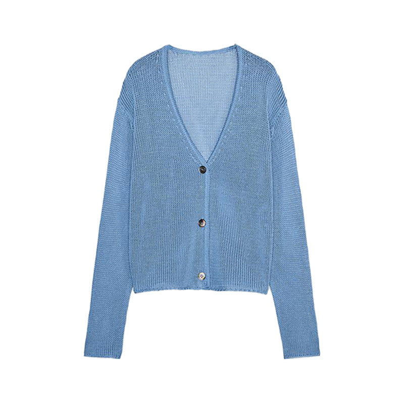 Custom 100%Cotton Women Cardigan - PG5301