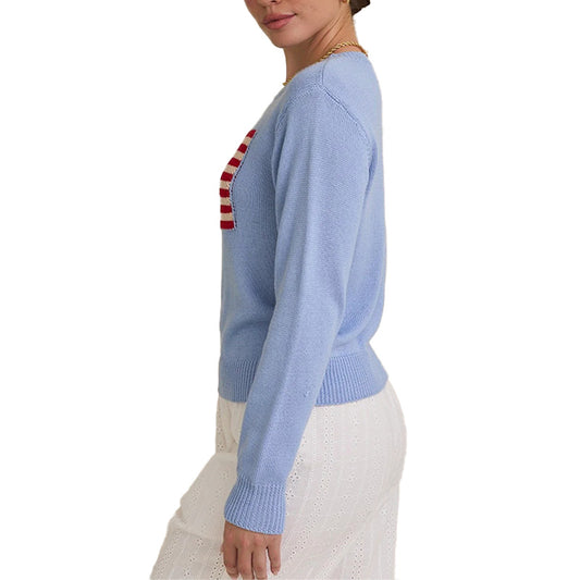 Custom 100%Cotton Women Sweater - PG52912