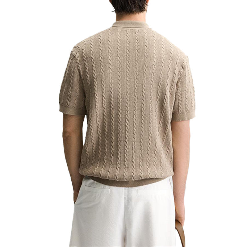 Custom Polo Men Knit Short Sleeves - PG5303