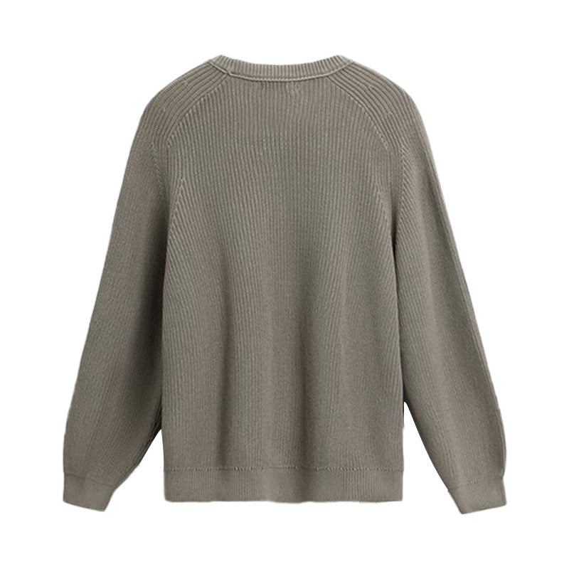 Custom Cotton Blend Men Knit Sweater - PG3298