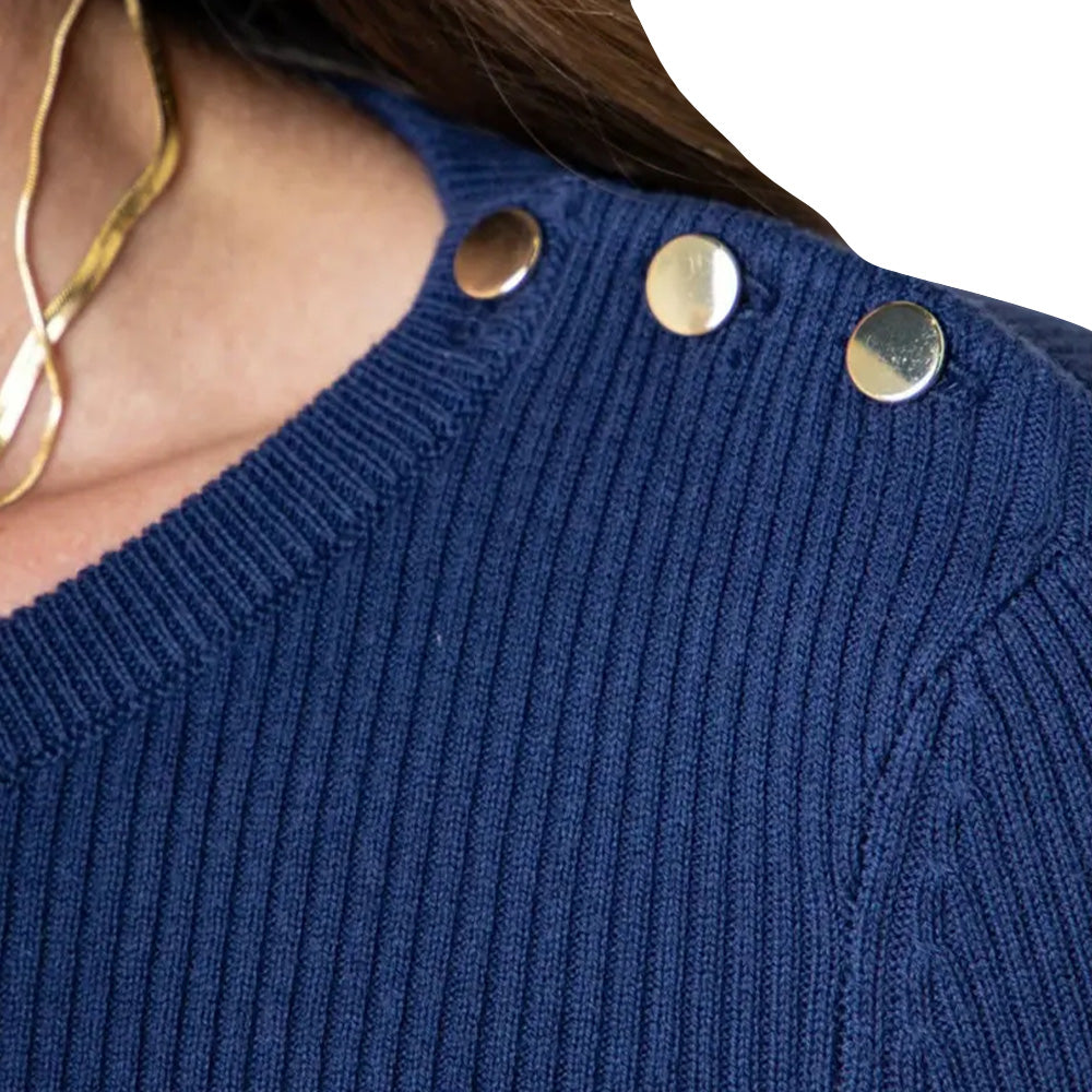 Custom Stripe Women Knitwear - PG7221