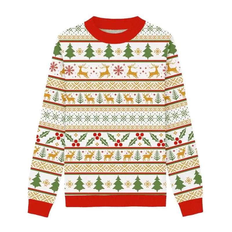 Wholesale Custom Org. Knit Christmas Sweaters Papa-C2