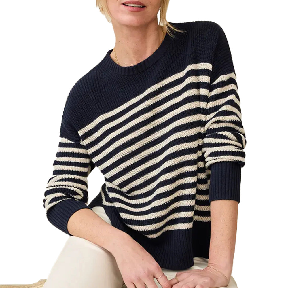 Custom Striped Women Sweater - PG7231