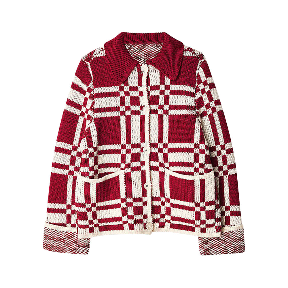 Custom Retro Women Cardigan - PG8186