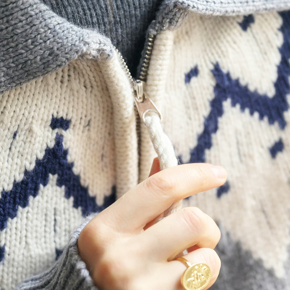 Custom Zip-Up Women Cardigan - PG7291