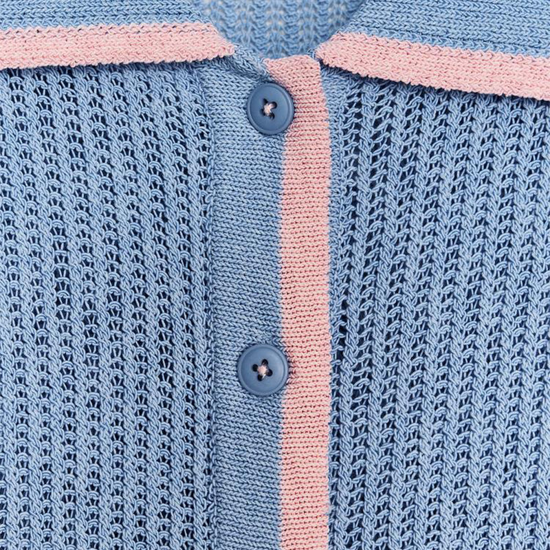 Custom Crochet Women Knit Short Sleeves - PG5305