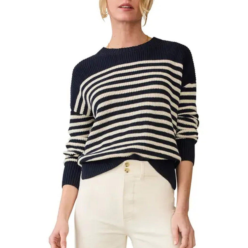 Custom Striped Women Sweater - PG7231