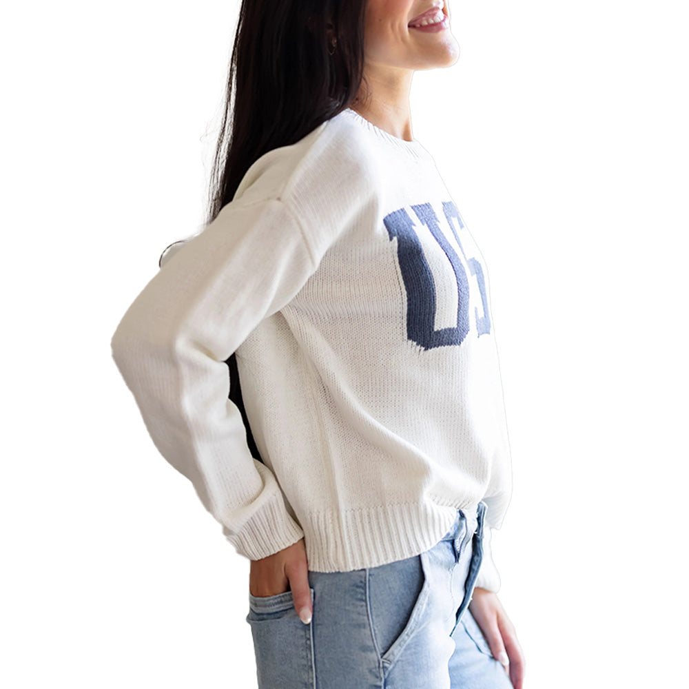 Custom USA - Themed Women Sweater - PG7242