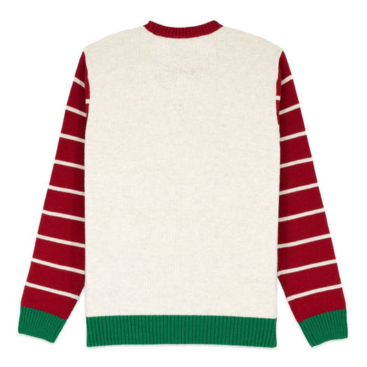 Custom Knit Elf Christmas Sweater for Business Branding