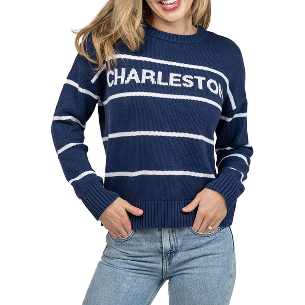 Custom Intarsia Logo Women Sweater - PG7252