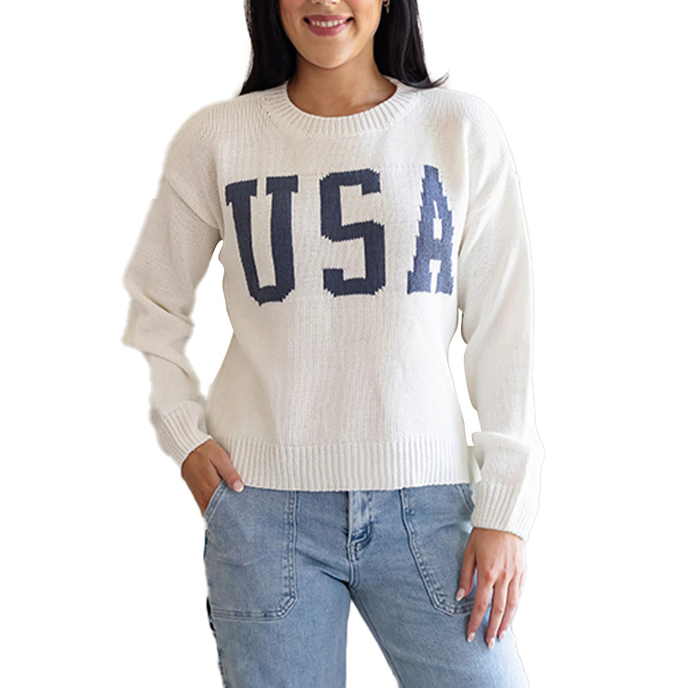 Custom USA - Themed Women Sweater - PG7242