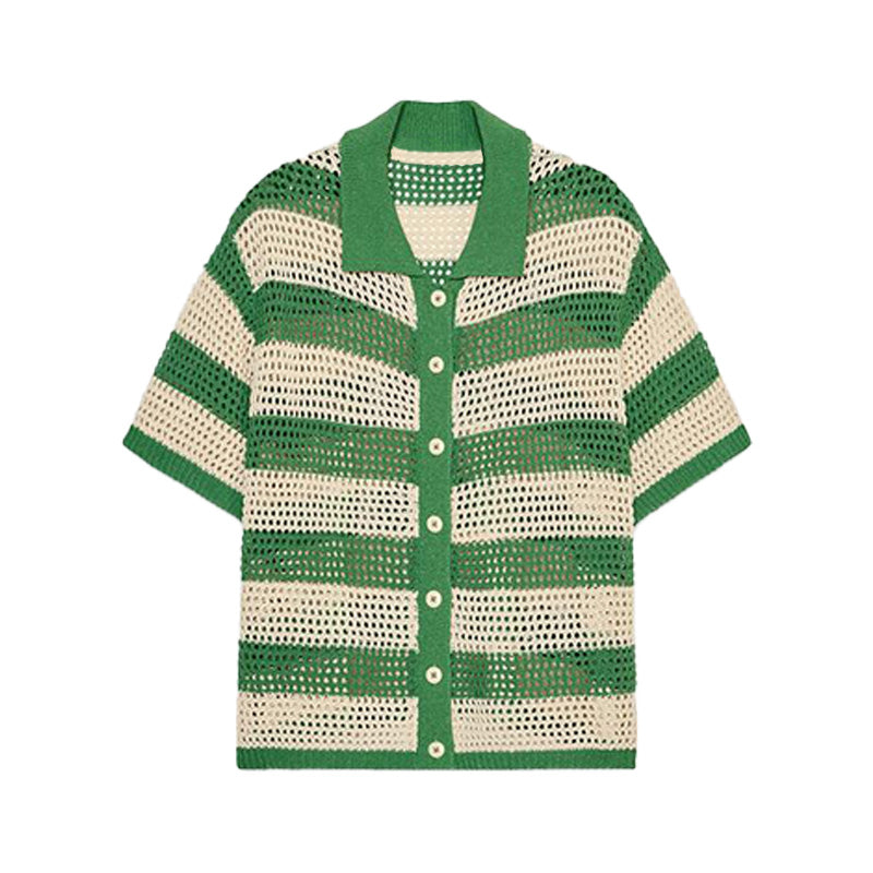 Custom 100%Cotton Women Knit Short Sleeves - PG5307