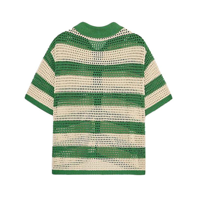 Custom 100%Cotton Women Knit Short Sleeves - PG5307