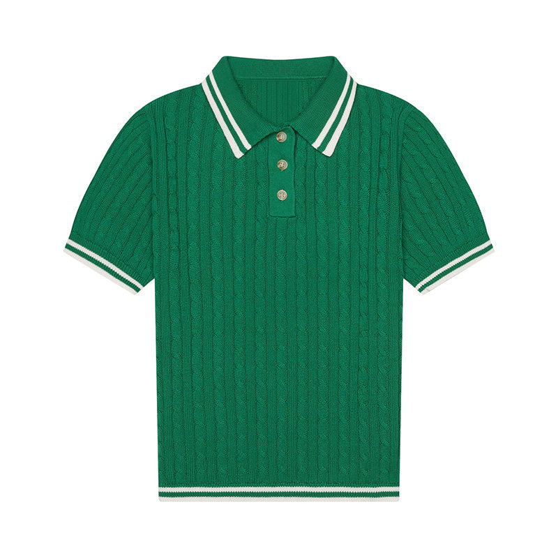 Custom Golf Women Knit Short Sleeves - PG5293