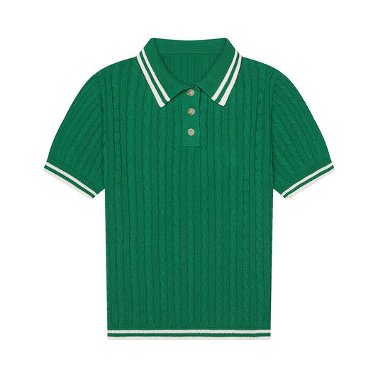 Custom Golf Women Knit Short Sleeves - PG5293