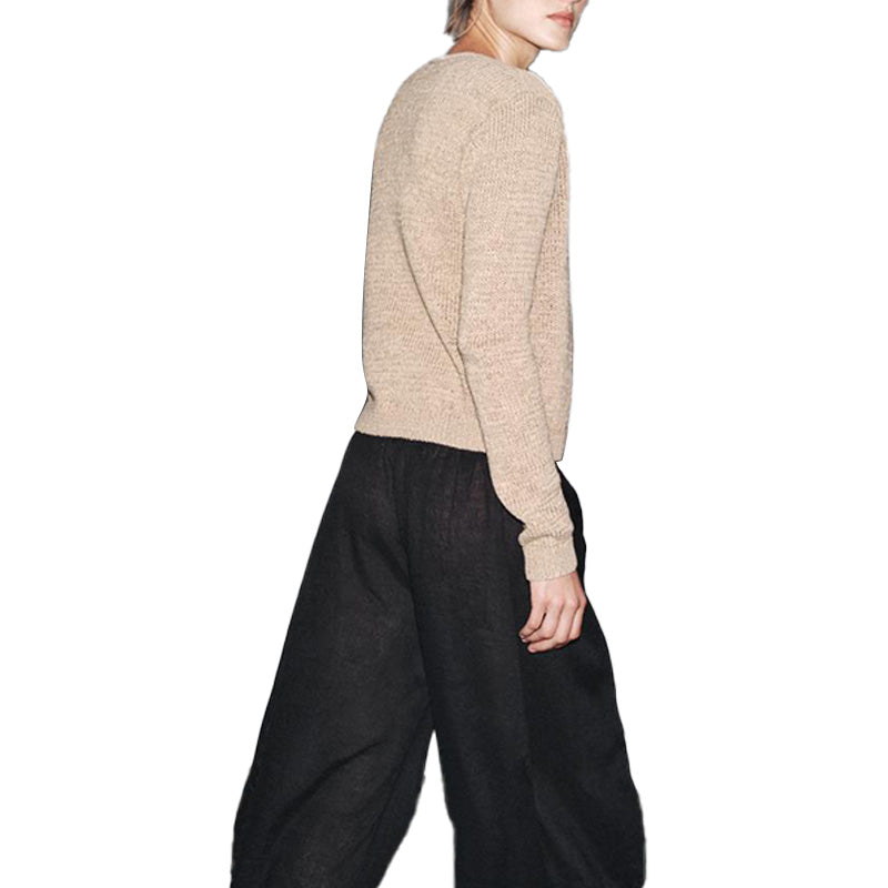 Custom Crew Neck Women Cardigan - PG53013