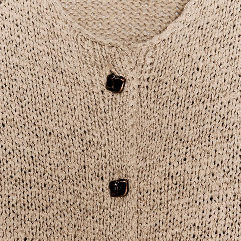 Custom Crew Neck Women Cardigan - PG53013