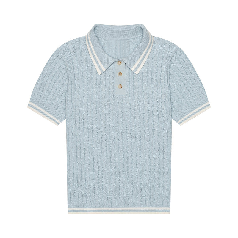 Custom Golf Women Knit Short Sleeves - PG5293