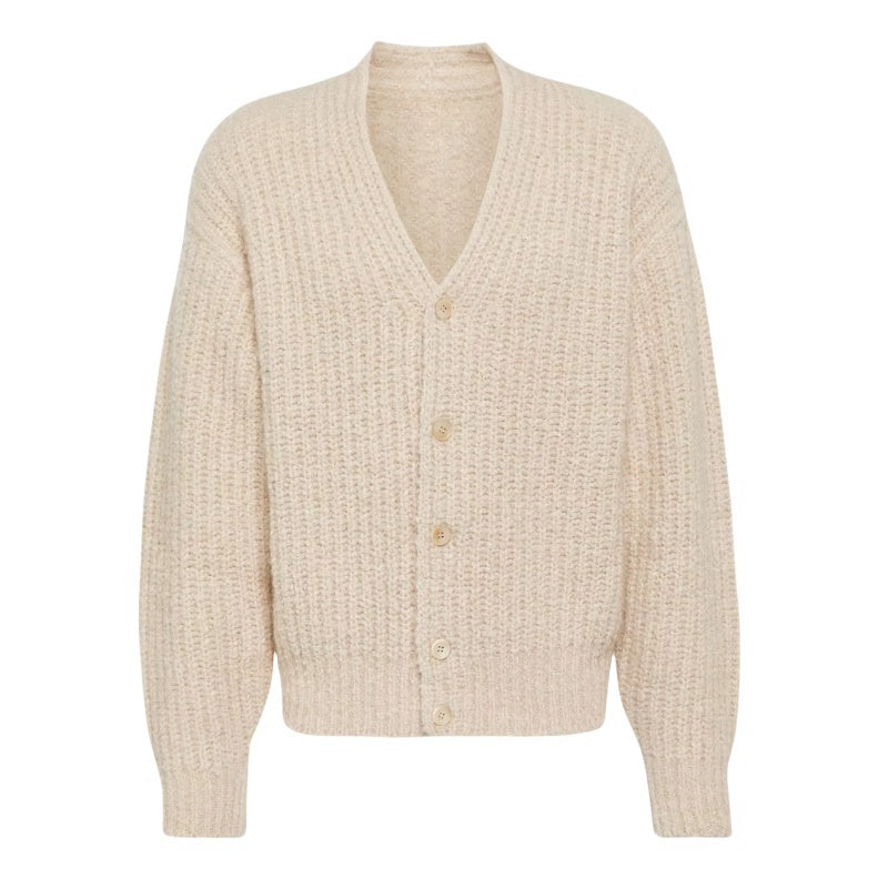 Custom Wool Blend Men Cardigan - PG5104