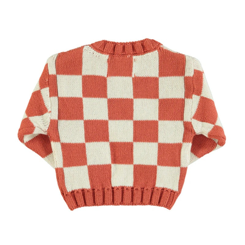 Wholesale Custom Kid‘s Checkered 7GG Knitwear - PG04291