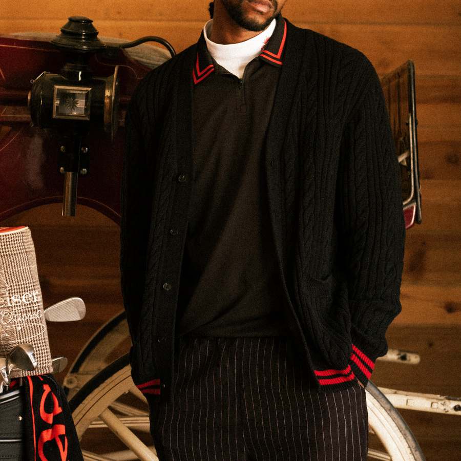 Custom 100%Cotton Cardigan - PG51017