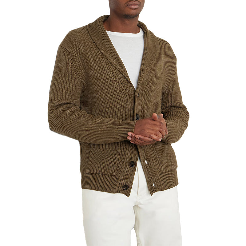 Custom Chunky Men Cardigan - PG6514