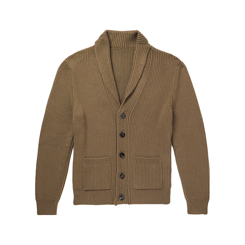 Custom Chunky Men Cardigan - PG6514