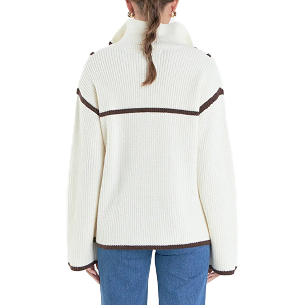 Custom Trendy Women Knitwear - PG8073