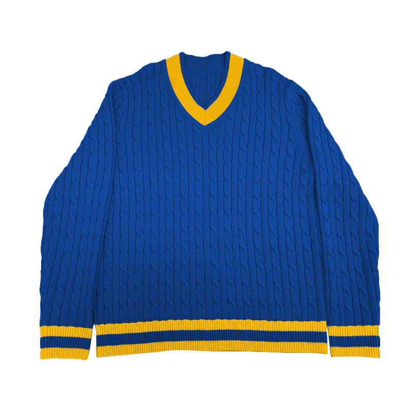 Custom Sorority V-neck Pullover Sweater - PG8235